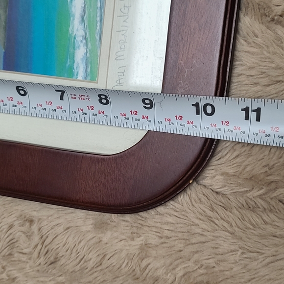 Framed Tropical Landscape Art Print, Limited Print - Picture 5 of 7